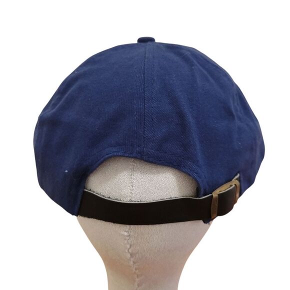 2/$20 Brand New Vintage 90s Navy Blue Adjustable Cap Hat - Picture 4 of 8